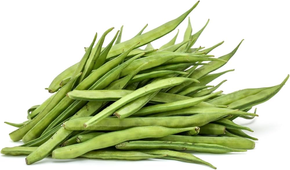 100+ Pcs Indian Cluster Bean Seeds, Non-GMO Vegetable Seeds for Planting, High Germination Guar Seeds for Home Garden, Backyard, Outdoor Grow Bags or Pots