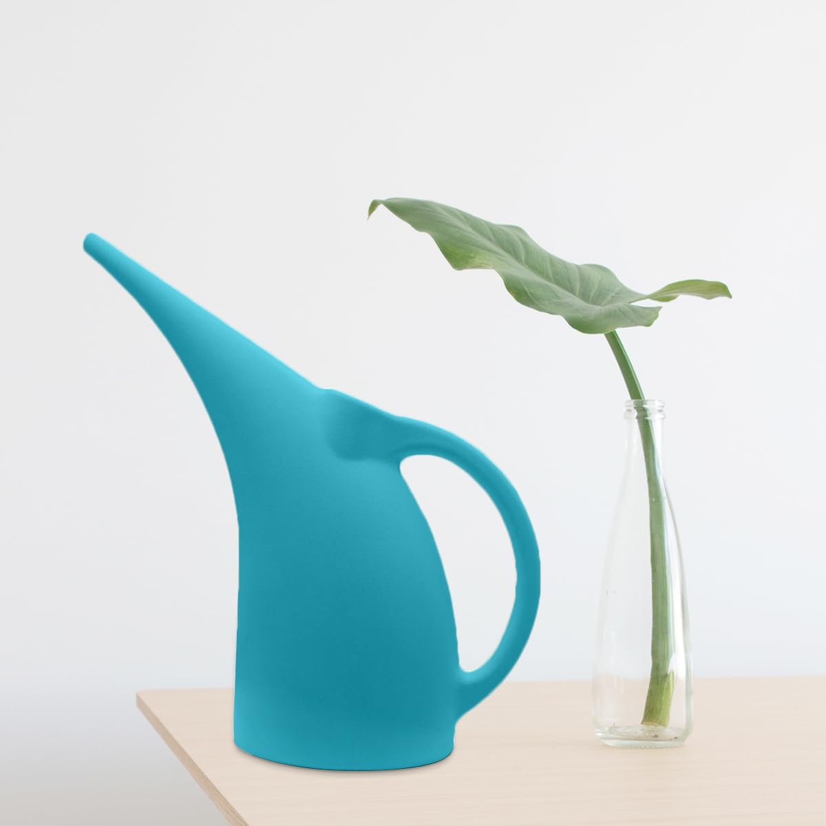 VKPLITE Plant Indoor and Outdoor Watering Can - 1/2 Gallon - Blue