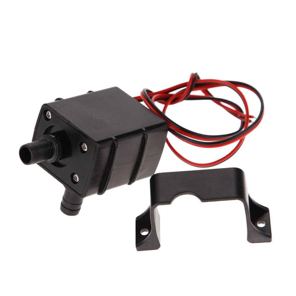 12V DC 63 GPH Water Pump, Aideepen 3M 12v Small Water Pump 240L/ H submersible Brushless Motor for Aquariums, Fish Tank, Pond, Fountains(2-PACK)