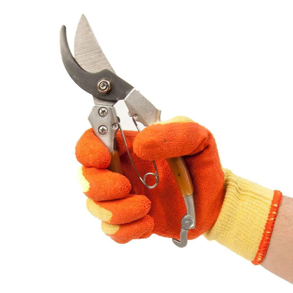 Nozzy Gardening Gloves for Men Women - 3 Pairs Thorn Proof Gardening Gloves Work DIY Construction