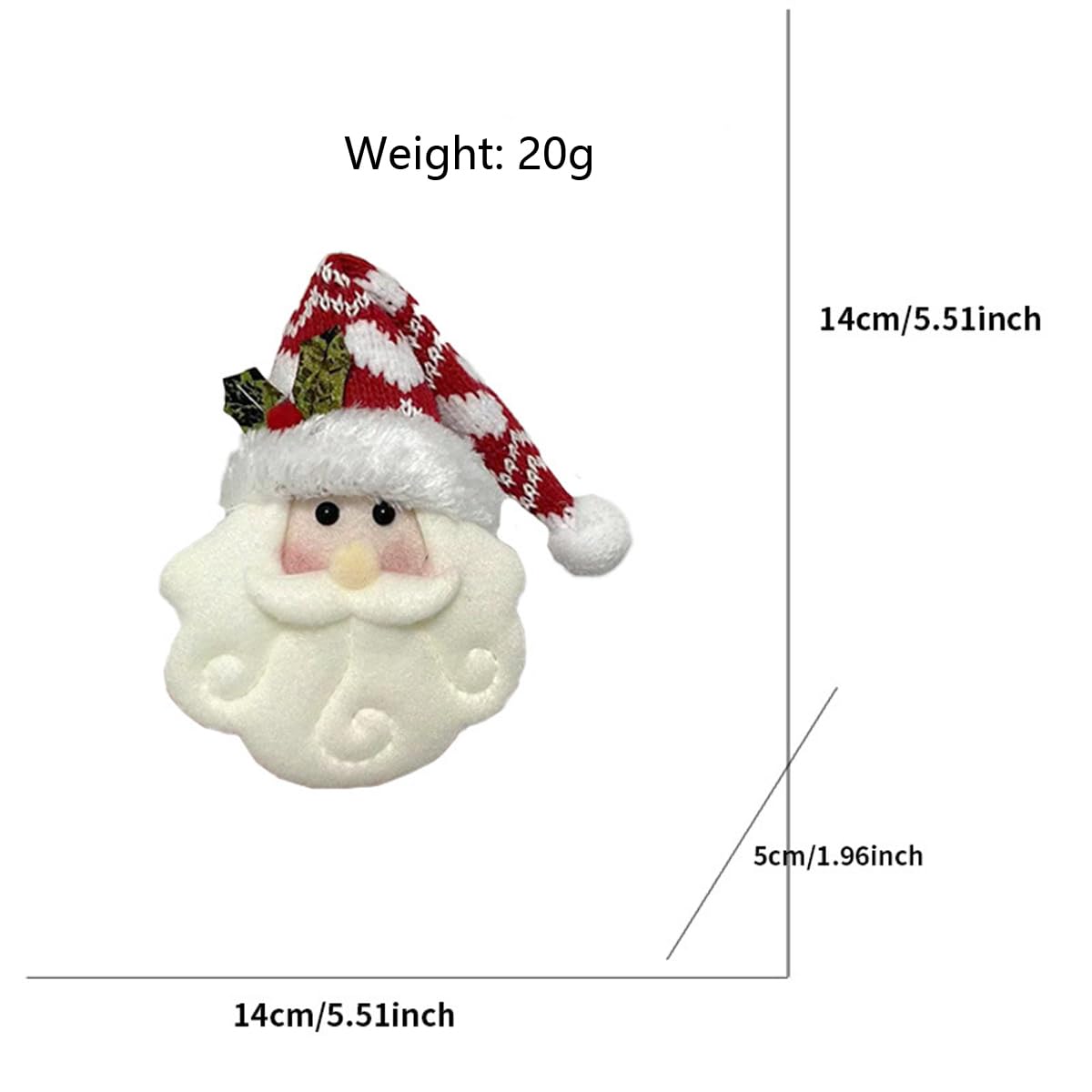 4Pcs Christmas Tree Hanging Ornaments, Christmas Tree Doll Decoration, New Cute Santa Claus Hanging Pendant for Walls Windows Doors Home Party Garden