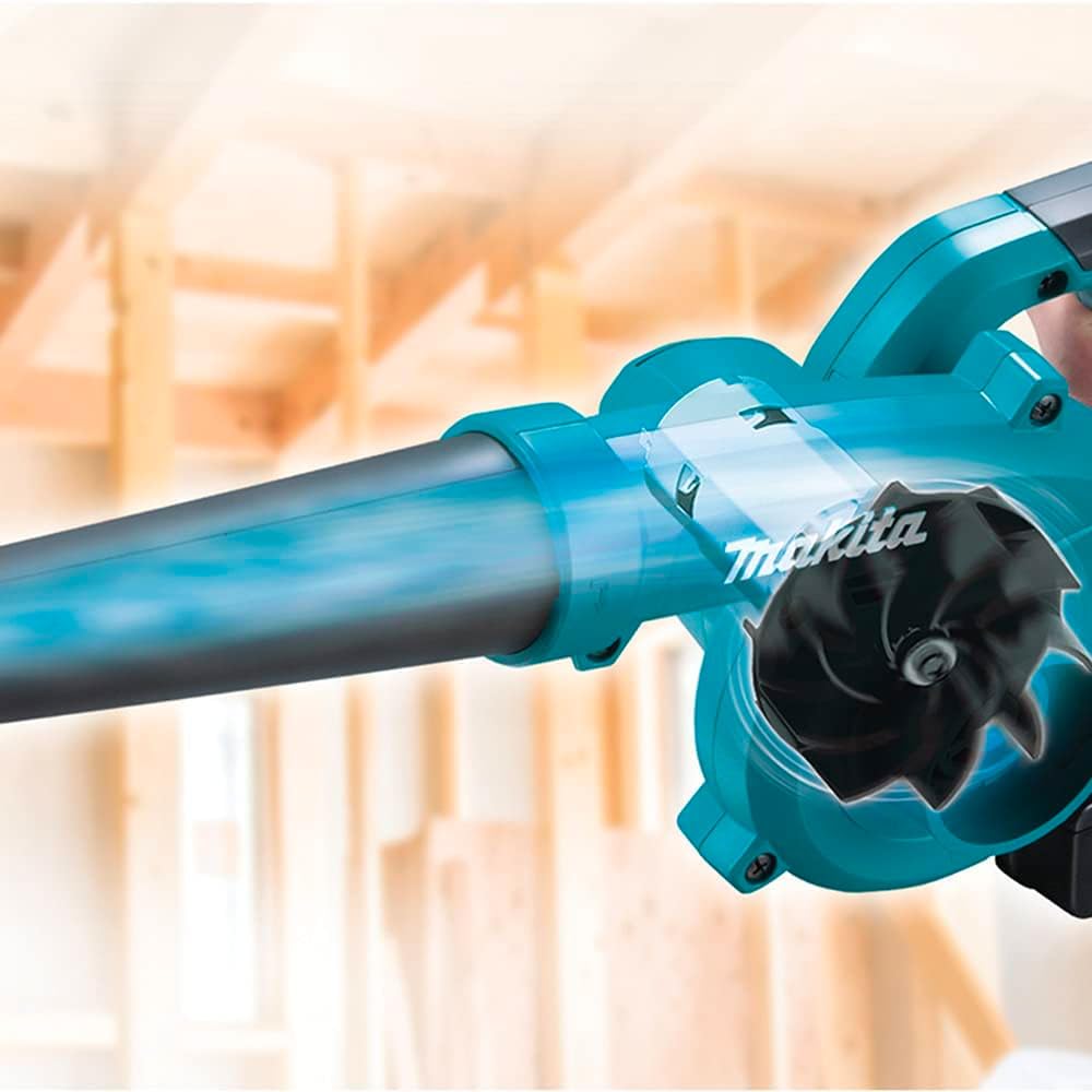 Makita DUB185Z Cordless Handheld Leaf Blower Powered by 18V LXT Li-Ion Battery
