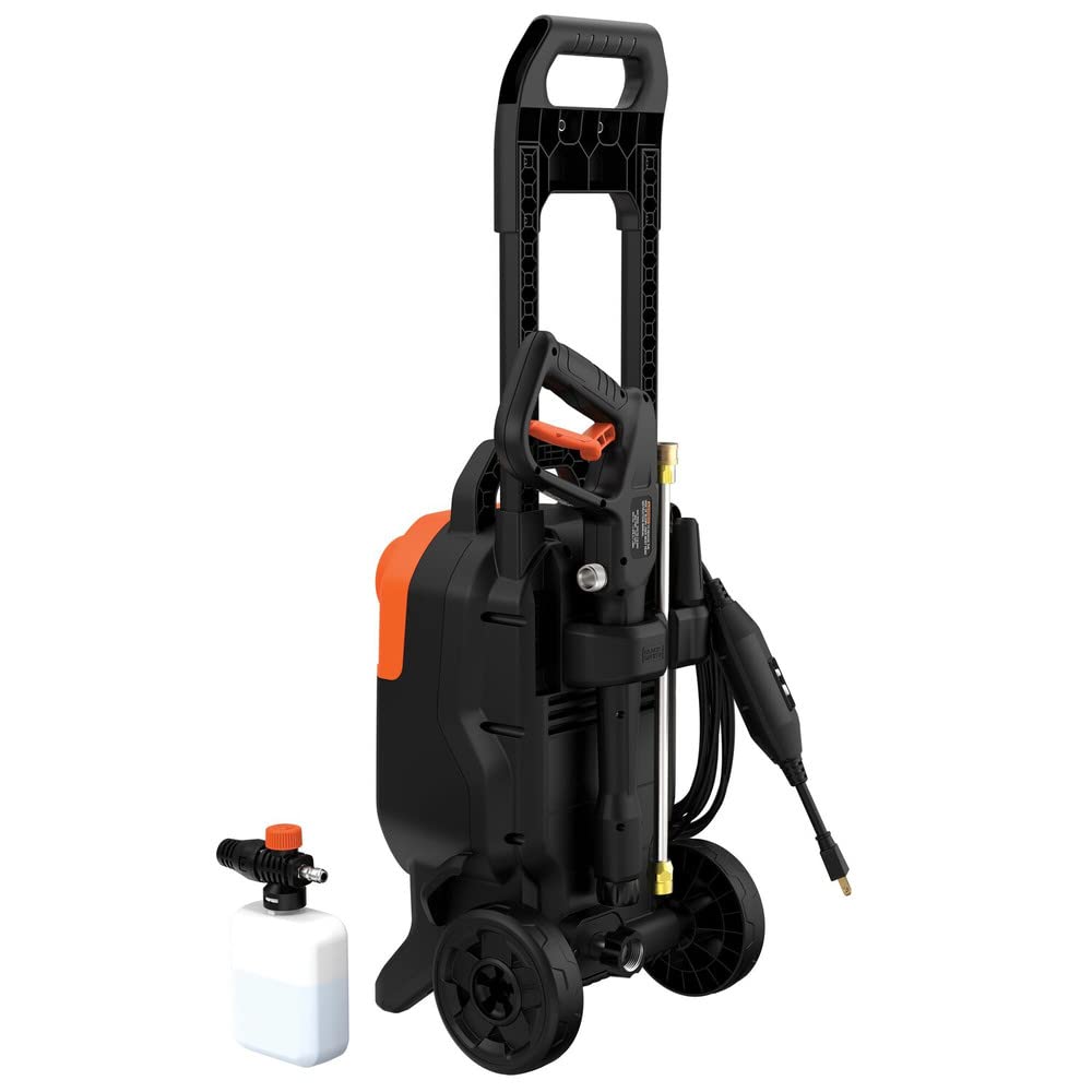 BLACK+DECKER Electric Cold Water Pressure Washer, 2,000 MAX PSI, 1.2 GPM (BEPW2000)