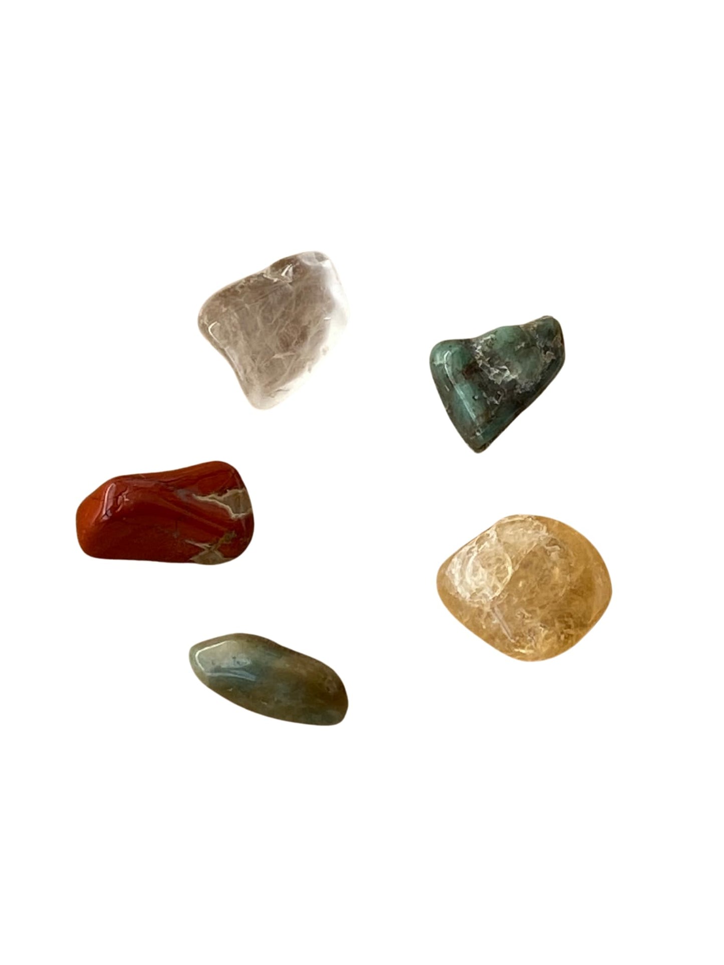 Healing Atlas - Diabetes Aid in Healing Crystals Kit - Supportive Citrine, Jade, Red Jasper, Emerald, Clear Quartz for Holistic Wellness and Energy Balance - Healing Crystals and Stones- Crystal Set