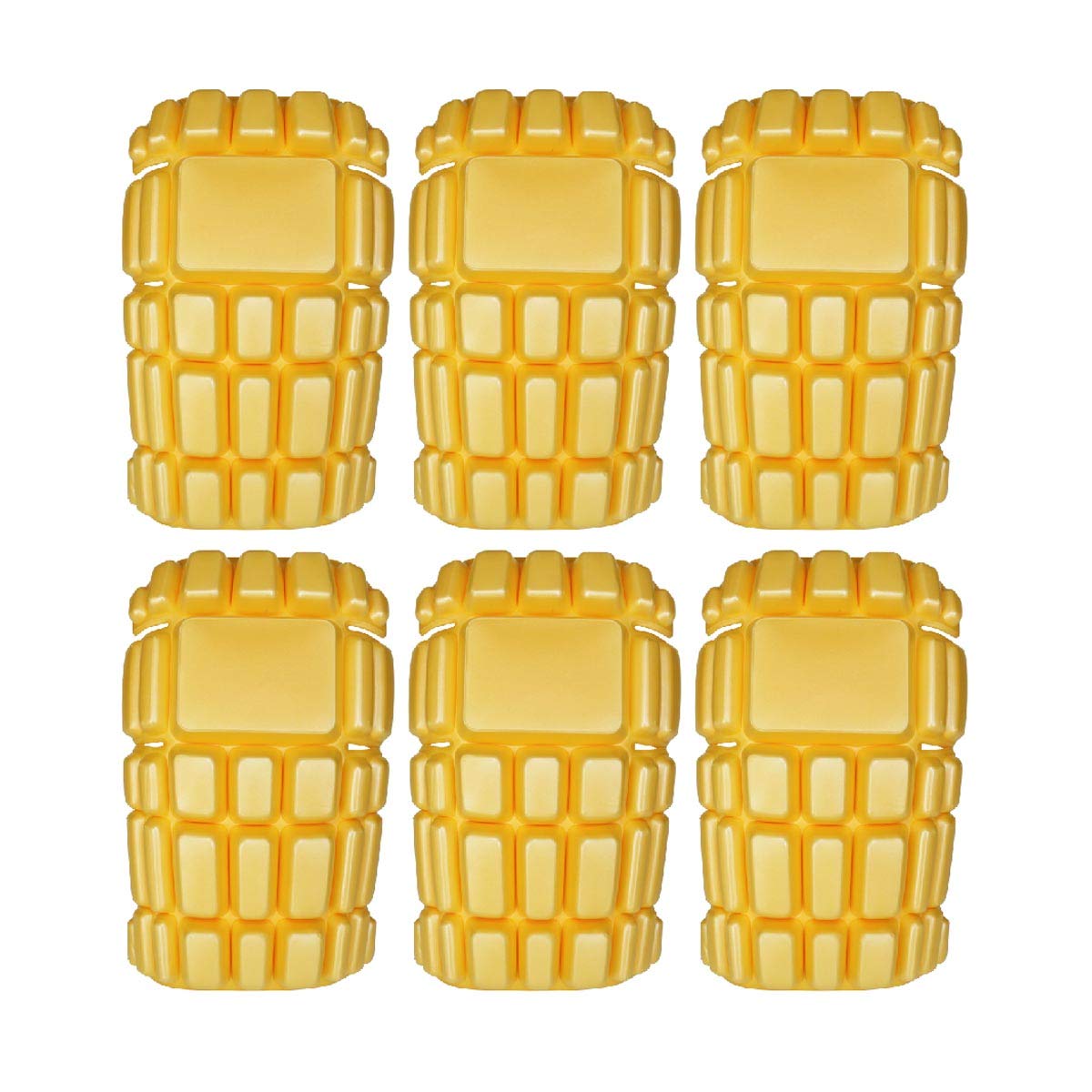 AMANEEST 3 Pairs Foam Knee Pad Inserts,Cargo Pants Knee Pads,Gardening Knee Pads 9.45''x6.6''×0.7"(L-Durable)