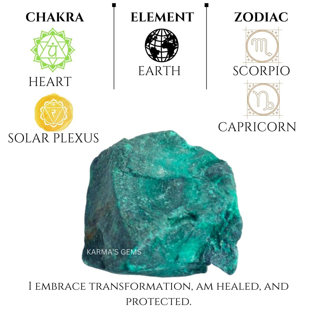 Crystals, Rocks, Jade, Crystals and Healing Stones, Witchcraft Supplies, Healing Crystals, Stones, Healing Stones, Rock Collection, Agate, Raw Stones (Malachite, 2 Pcs)