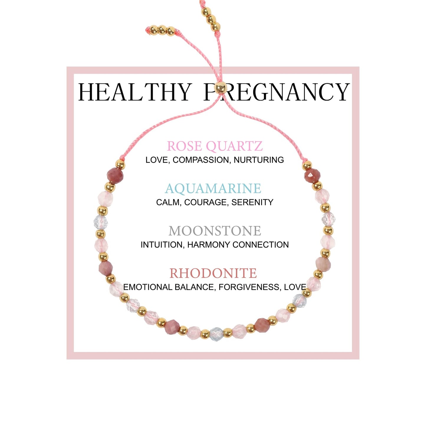 Flvkev Pregnancy Must Haves Bracelet, Announcement Pregnancy Gifts For Expecting New Mom, First Time Mama Gifts for Pregnant Women 1st Time Mom To Be Spiritual Mothers Day Gift (style 1)