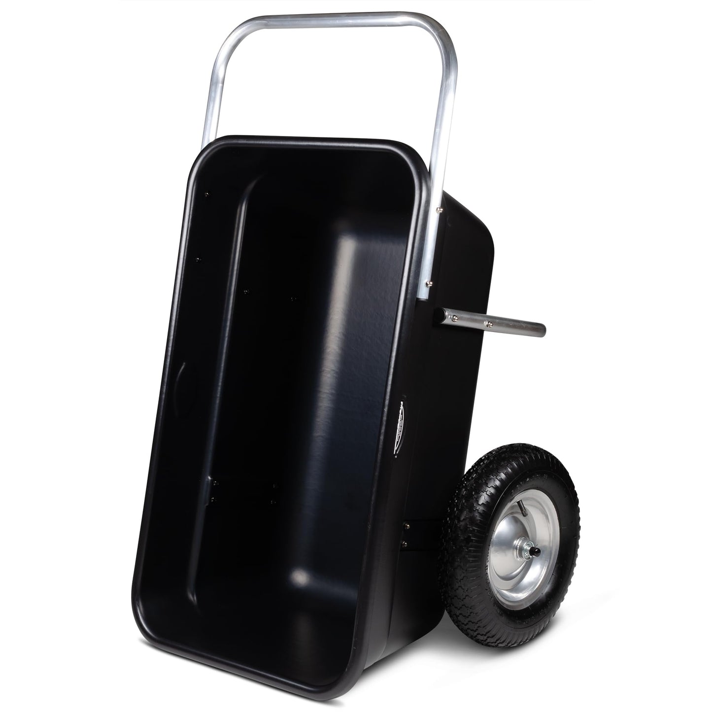 Smart Carts Premium Yard Cart - Strong, Lightweight, and Perfectly Balanced (16" Air Filled Wheels)