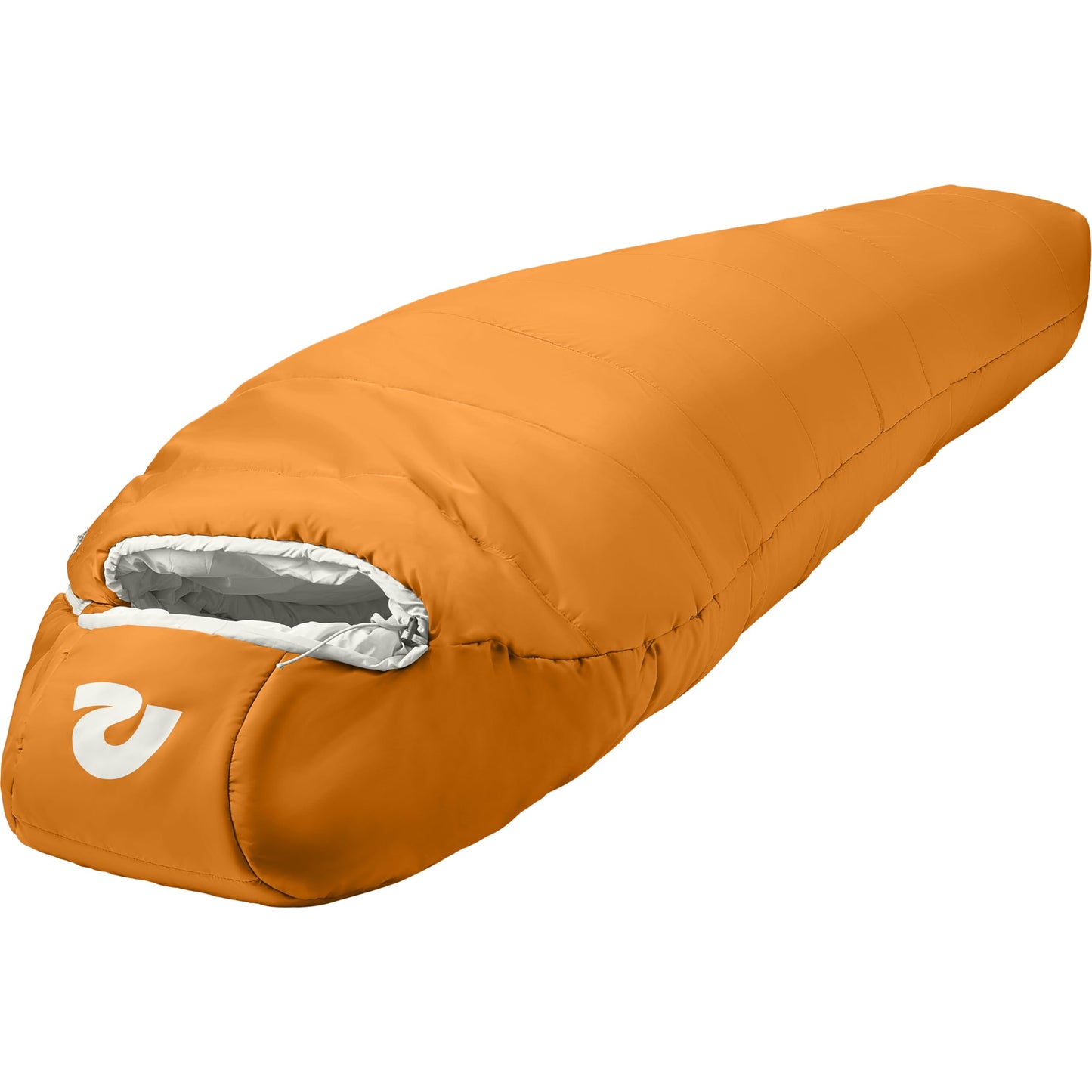Retrospec Dream 15 Mummy Sleeping Bag for Camping - Insulated Cold Weather, Lightweight, Water-Resistant With Adjustable Draw Cords and Stuff Sack