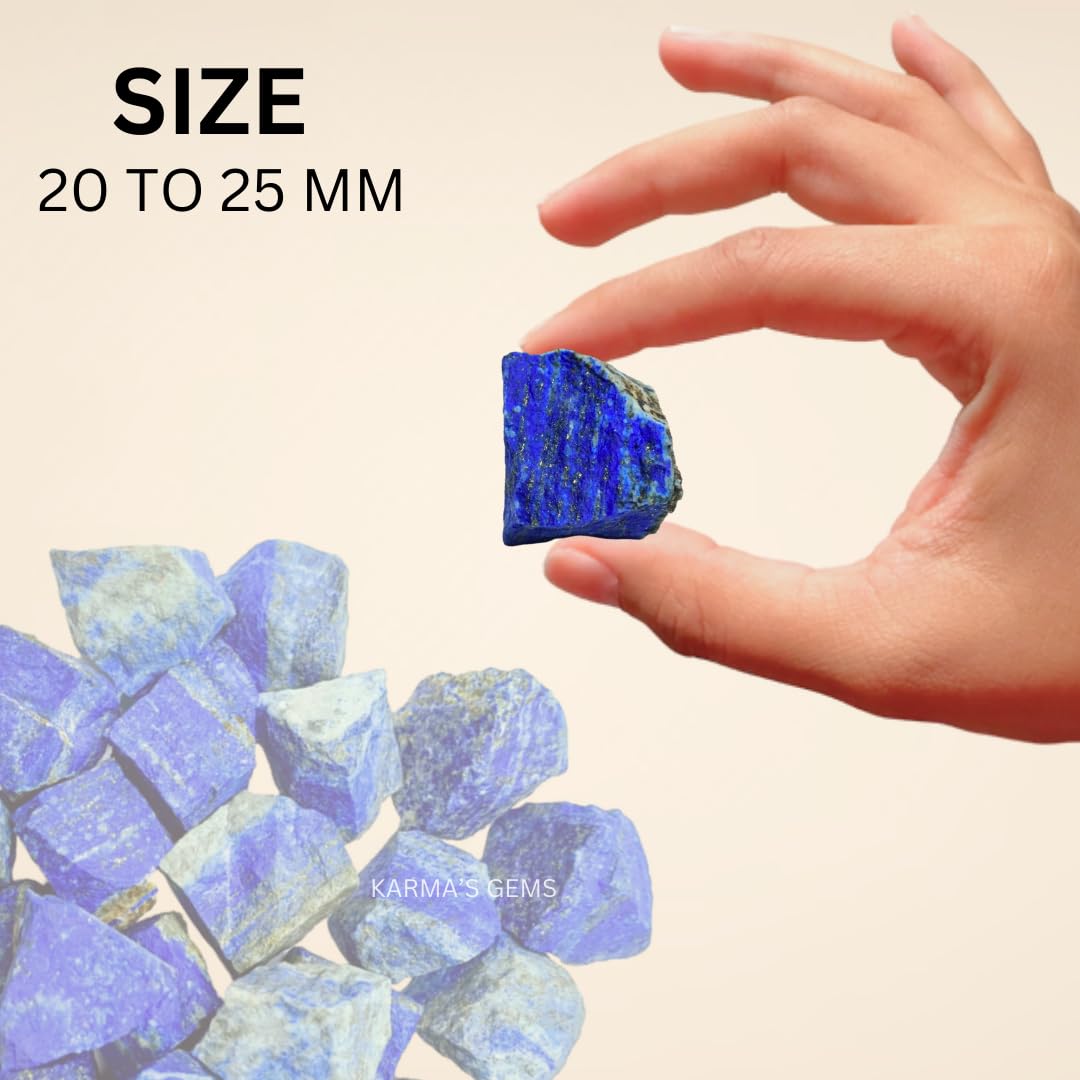 Crystals, Rocks, Jade, Crystals and Healing Stones, Witchcraft Supplies, Healing Crystals, Stones, Healing Stones, Rock Collection, Agate, Raw Stones (Lapis Lazuli, 2 Pcs)