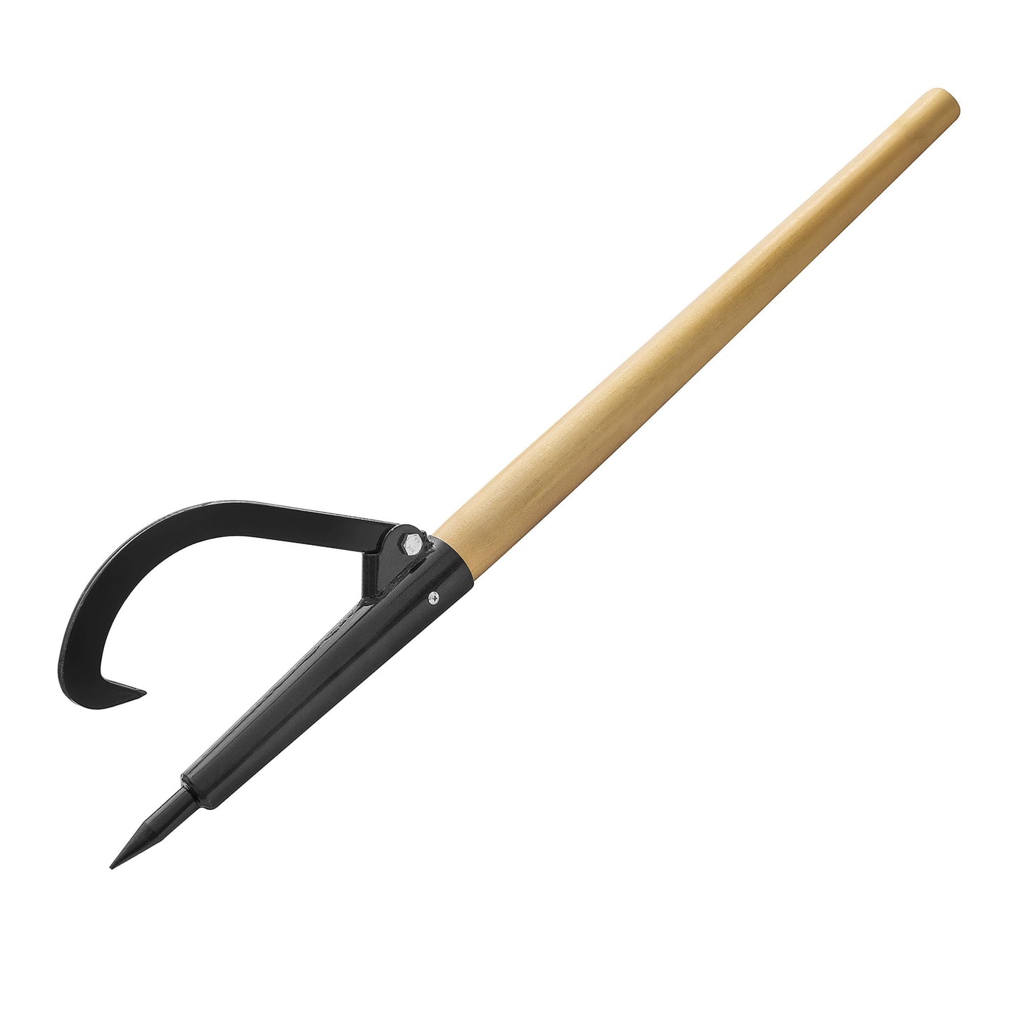 Log Peavey and Cant Hook Tool – 49-inch Wood Handle for Separating Stacked Firewood - Retractable 18-inch Opening for Turning Logs by Earth Worth