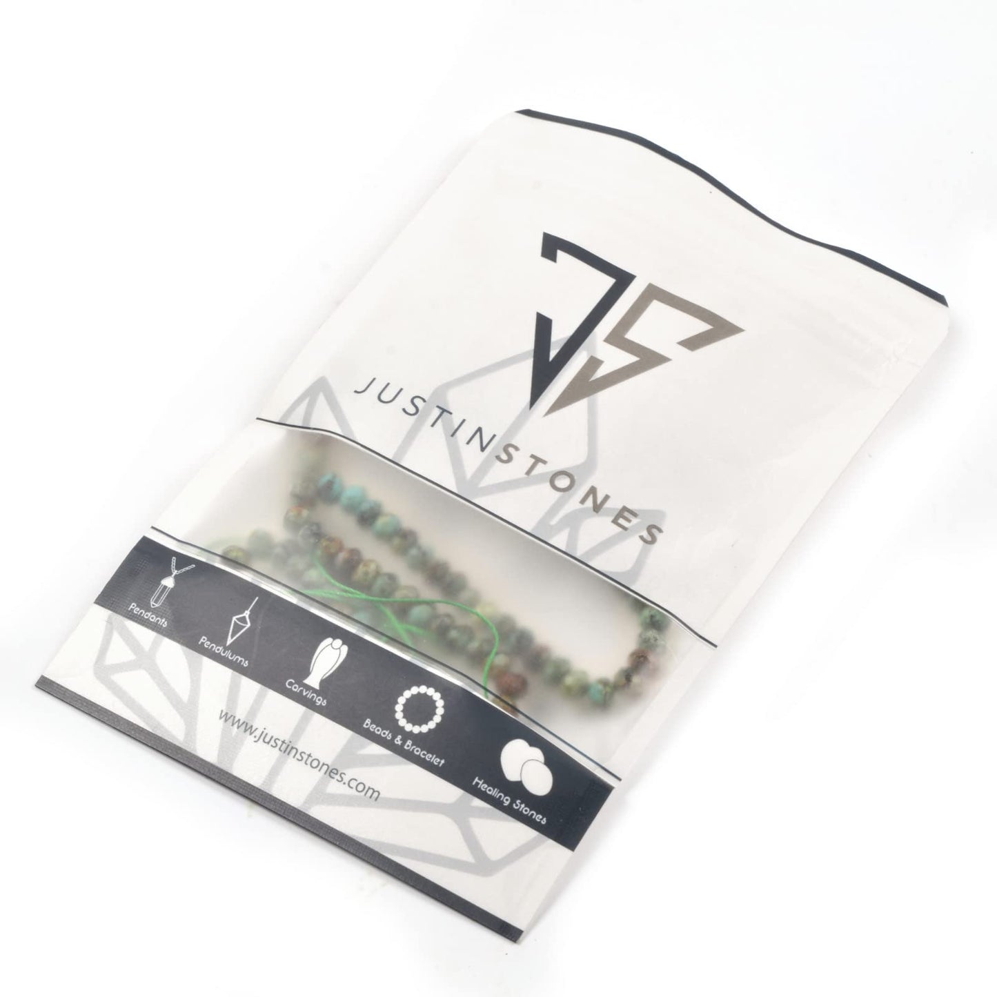 6mm Natural African Turquoise Faceted Rondelle Loose Beads Jewelry Making DIY Bead 16 Inch