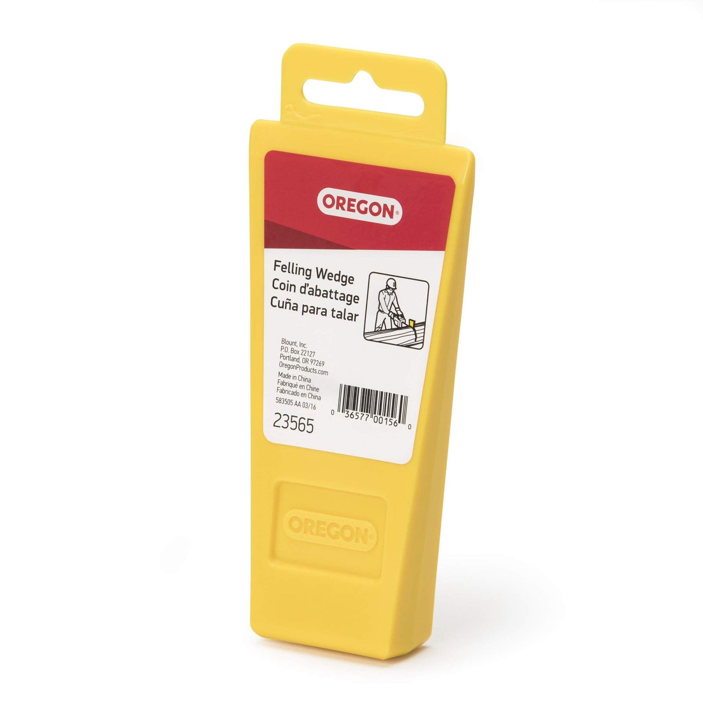 Oregon Felling Wedge 5.5 inch, Lightweight and Durable Tree Wedge for Safe Felling with Stabilizing Serrations
