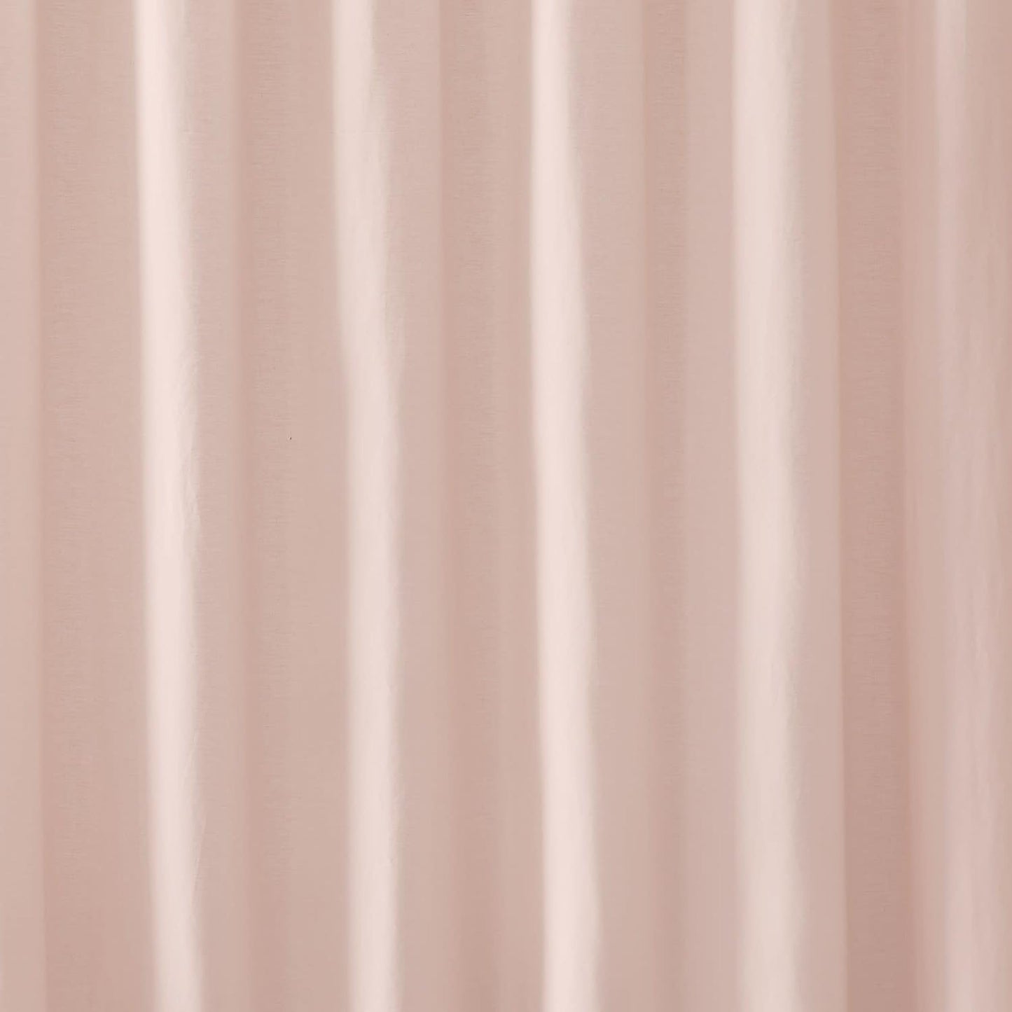 CANNON Solid Cotton Percale Blush 50x84 Window Curtain Pair, Solid Color Themed, Oeko-TEX Certified Confidence