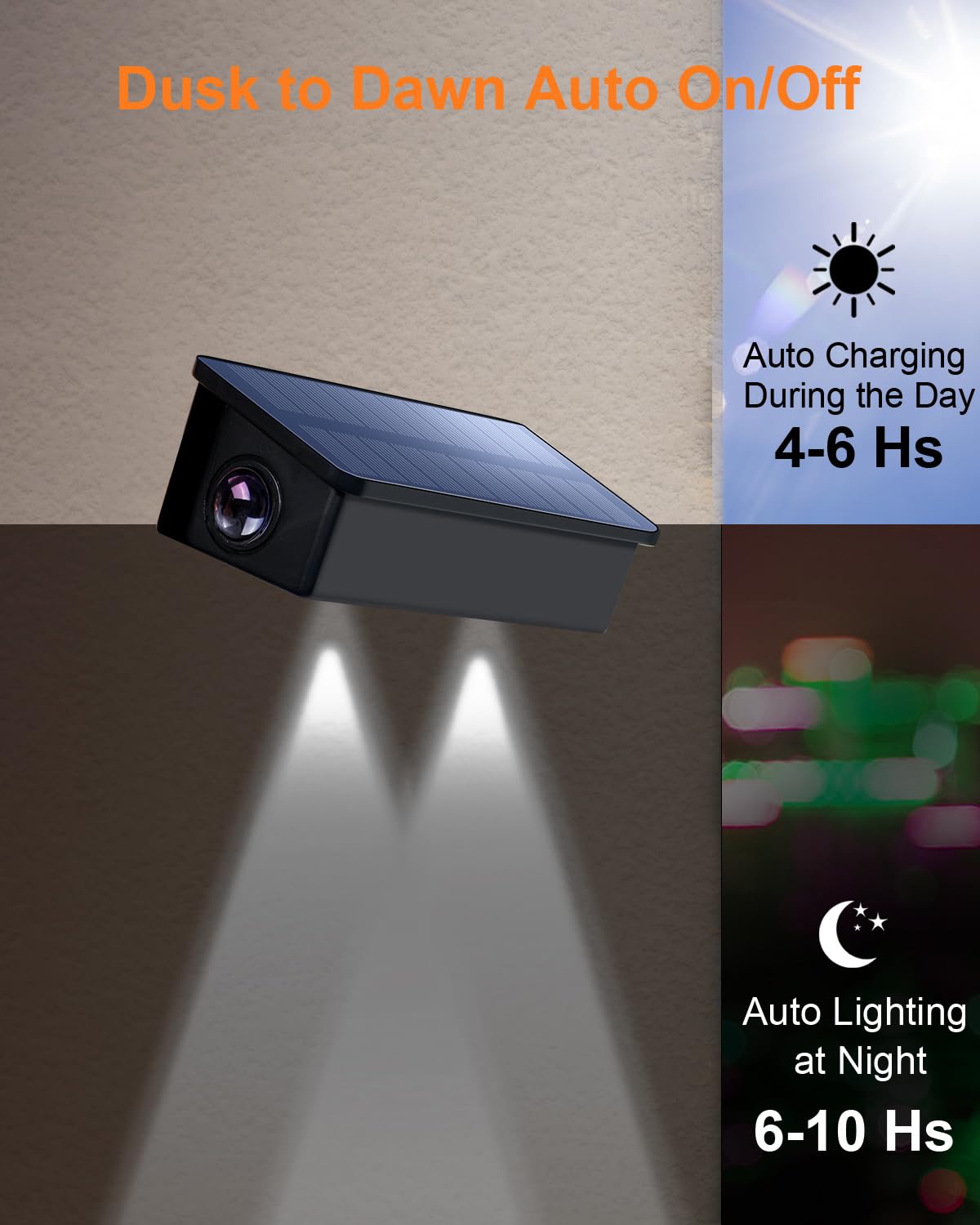 Solar Fence Lights Outdoor Waterproof LED Spot Lens for Step, Wall, Deck, Patio, Yard, Rail, Garage, Pool, Stair, Walkway, Garden Landscaping Enhanced Security Easy Install Cool White 16 pack
