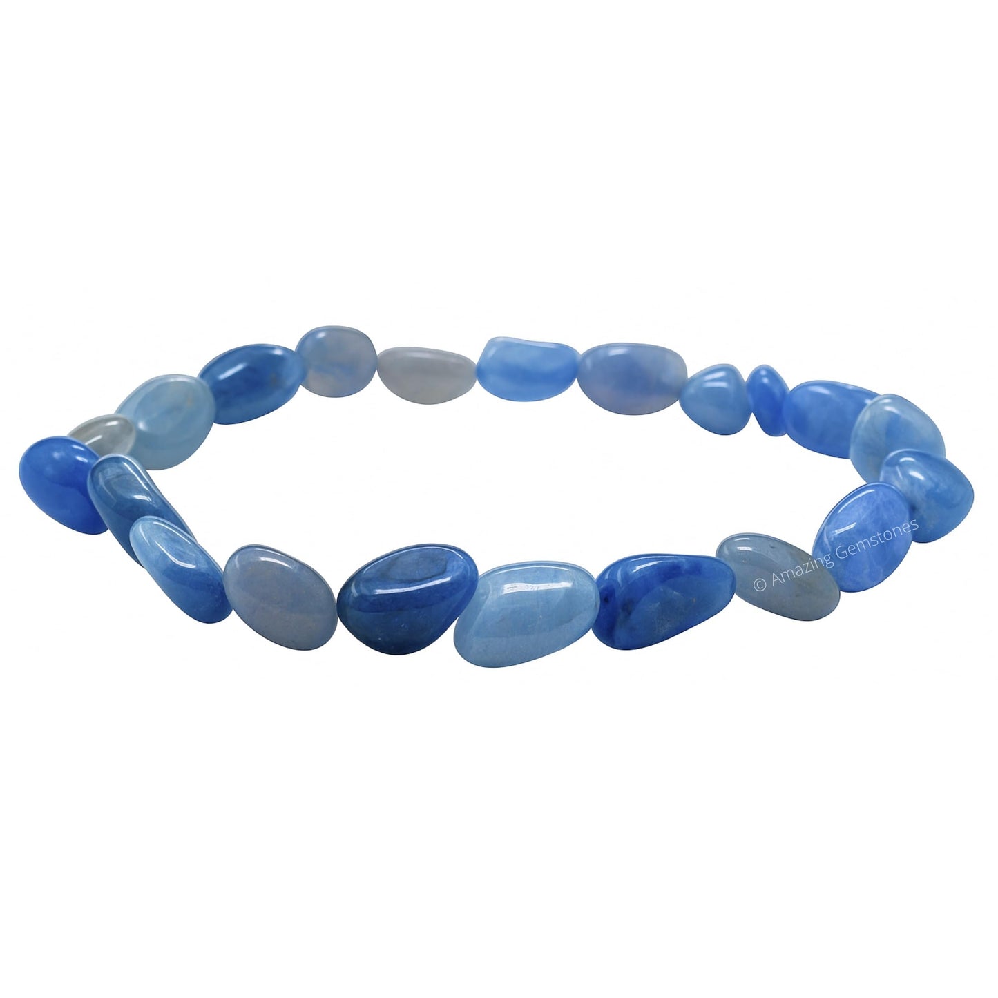 Amazing Gemstone Blue Aventurine Bracelet - Chakra Protection Mens - Aventurine Crystal Tumbled Stone Bracelet Gemstone Beaded Pulseras Para Hombres Mujer Christmas Stocking Stuffers