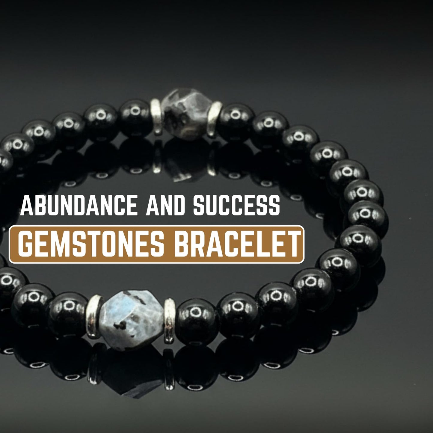 AKDNZ Obsidian & Black Tourmaline Bracelet for Women & Men - 6mm Manifestation & Protection Healing Crystal Bracelets, Handmade Spiritual Gemstones for Mother’s, Father’s Day, Christmas & Anniversary