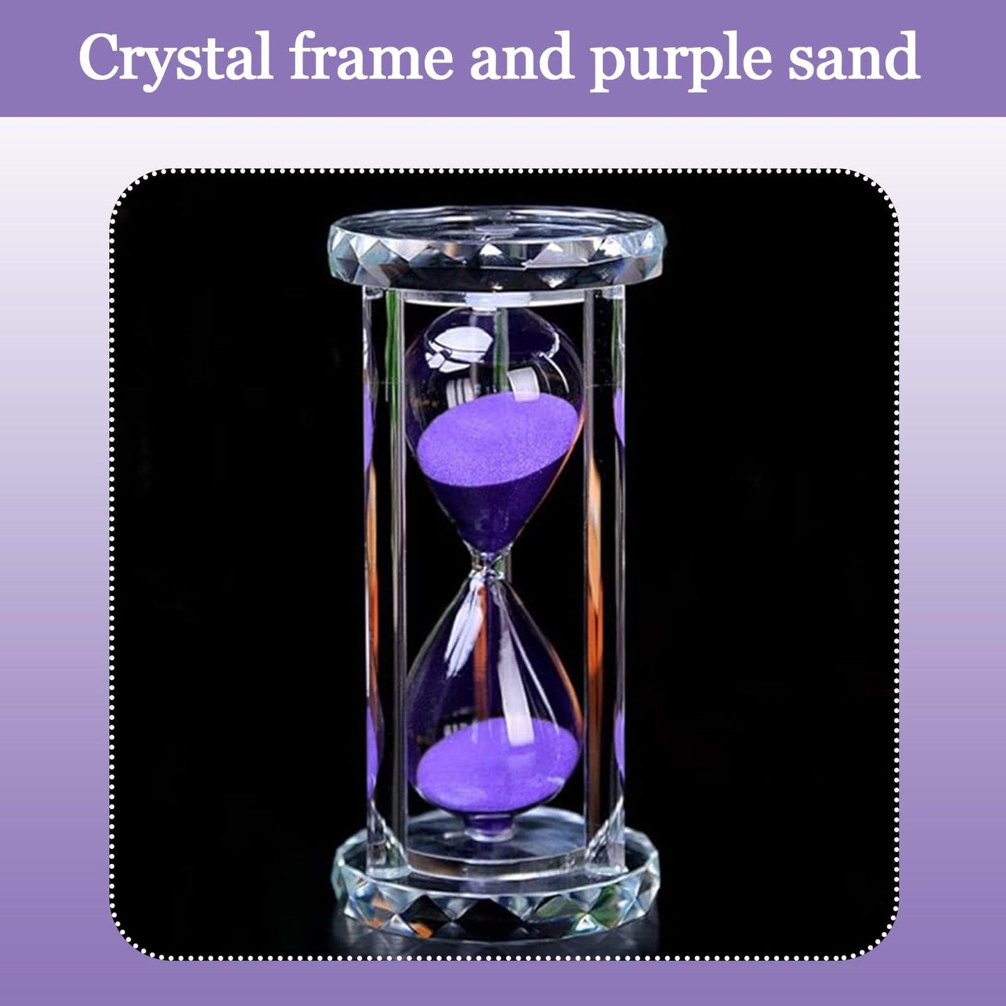 Hourglass Timer 30 Minutes, MEKBOK Plastic Sand Timer 30 Minutes, Children's Hourglass Color, Games, classrooms, Kitchens, Decorations