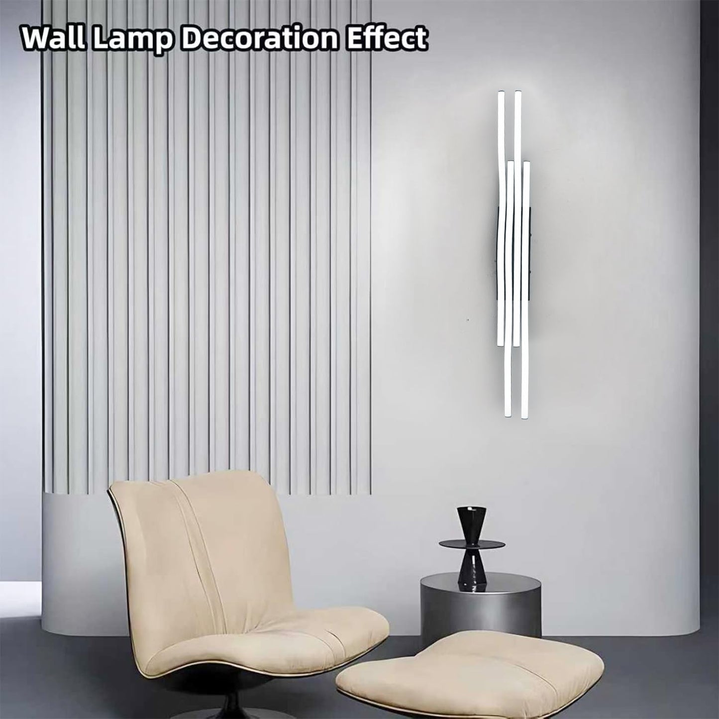 Guang Shuo Black Hallway Light Acrylic Modern LED Ceiling Light Fixtures Dimmable Close to Ceiling Lights for Bedroom Bathroom Kitchen Balcony Curved Creative Design Ceiling Lamps