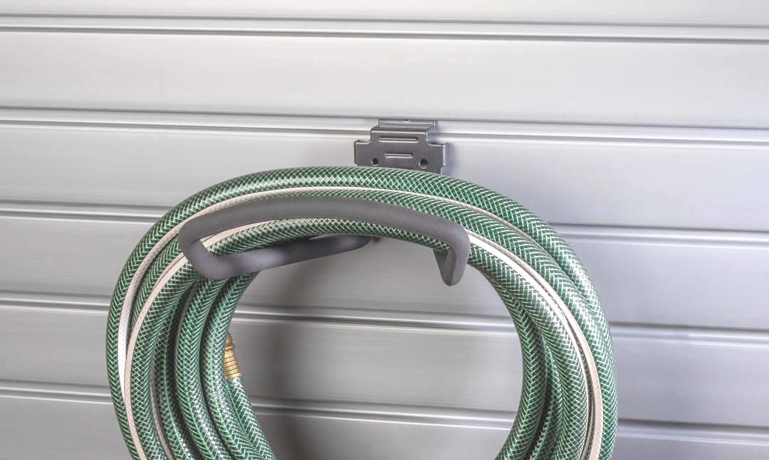 HandiWall 8" Loop Hook with Locking Bracket for Tool Storage on Slatwall Panels