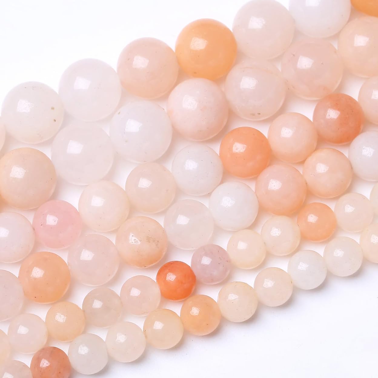 45PCS 8MM Natural Pink Aventurine Stone Beads Energy Healing Beads for DIY Jewelry Bracelet Necklace Making for Jewelry Making15Inch…