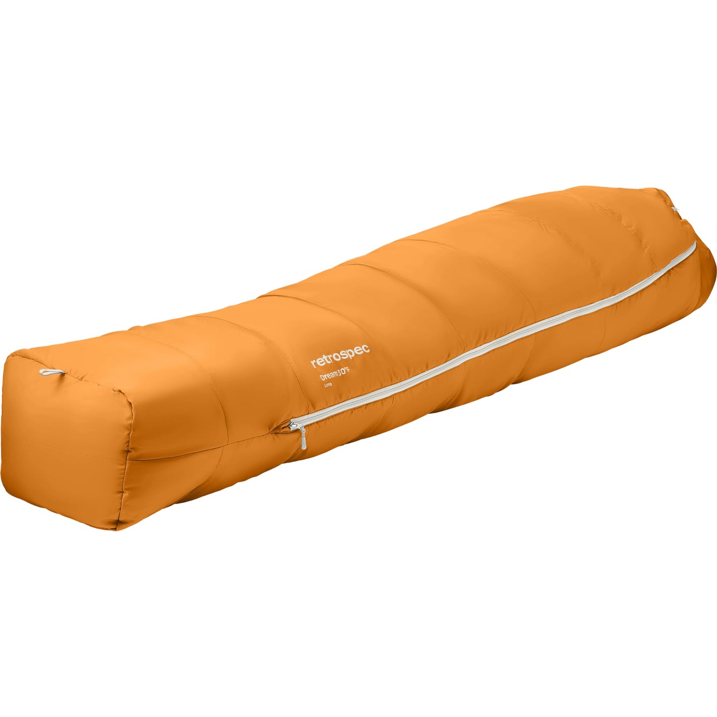 Retrospec Dream Mummy Sleeping Bag - 30°F Camping & Travel Essential Gear with Water - Resistant Shell & Synthetic Fill - Zippered Pocket & Stuff Sack