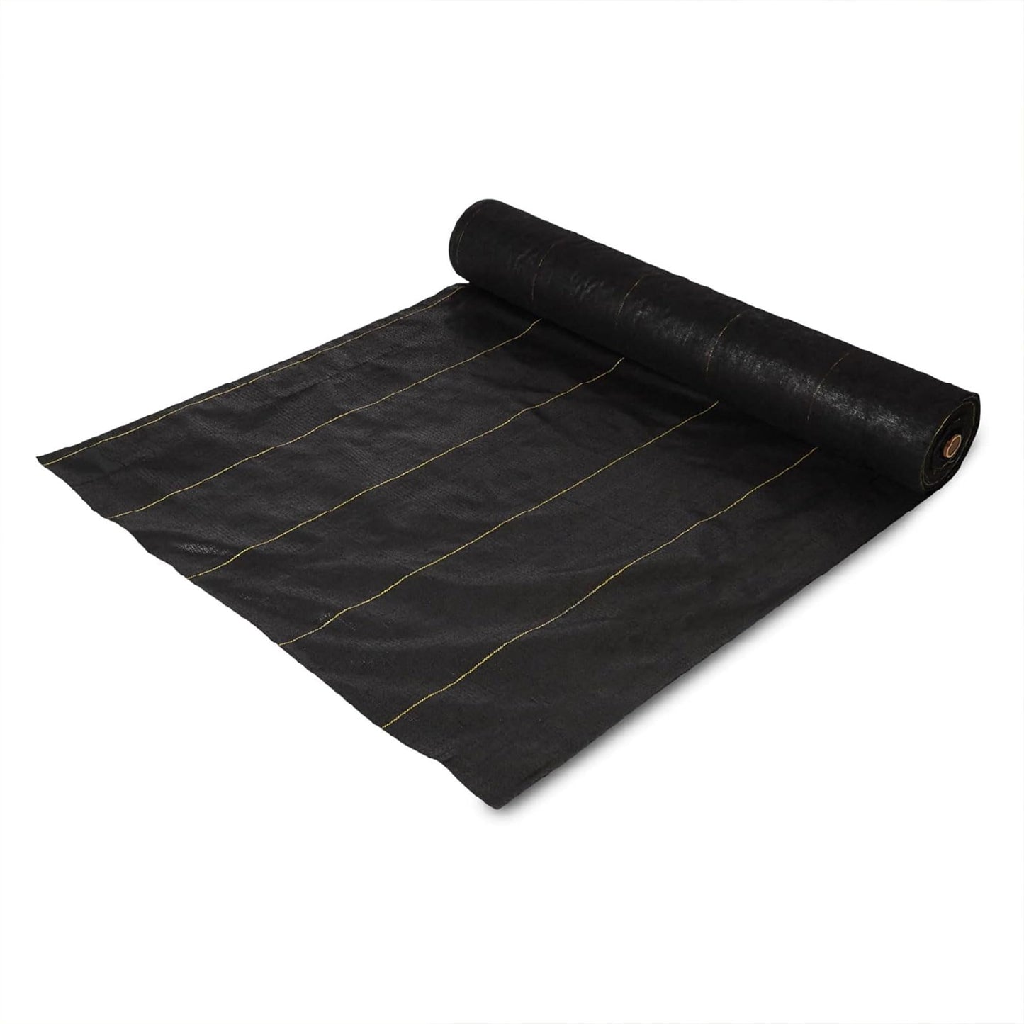 Dewitt 3-Pack Sunbelt Weed Barrier Fabric 3.2 oz, 6 x 300 Feet – Heavy-Duty Ground Cover Mat for Greenhouse Floors, Garden Rows, Raised Beds, Yard Gardening, and Outdoor Landscape Protection