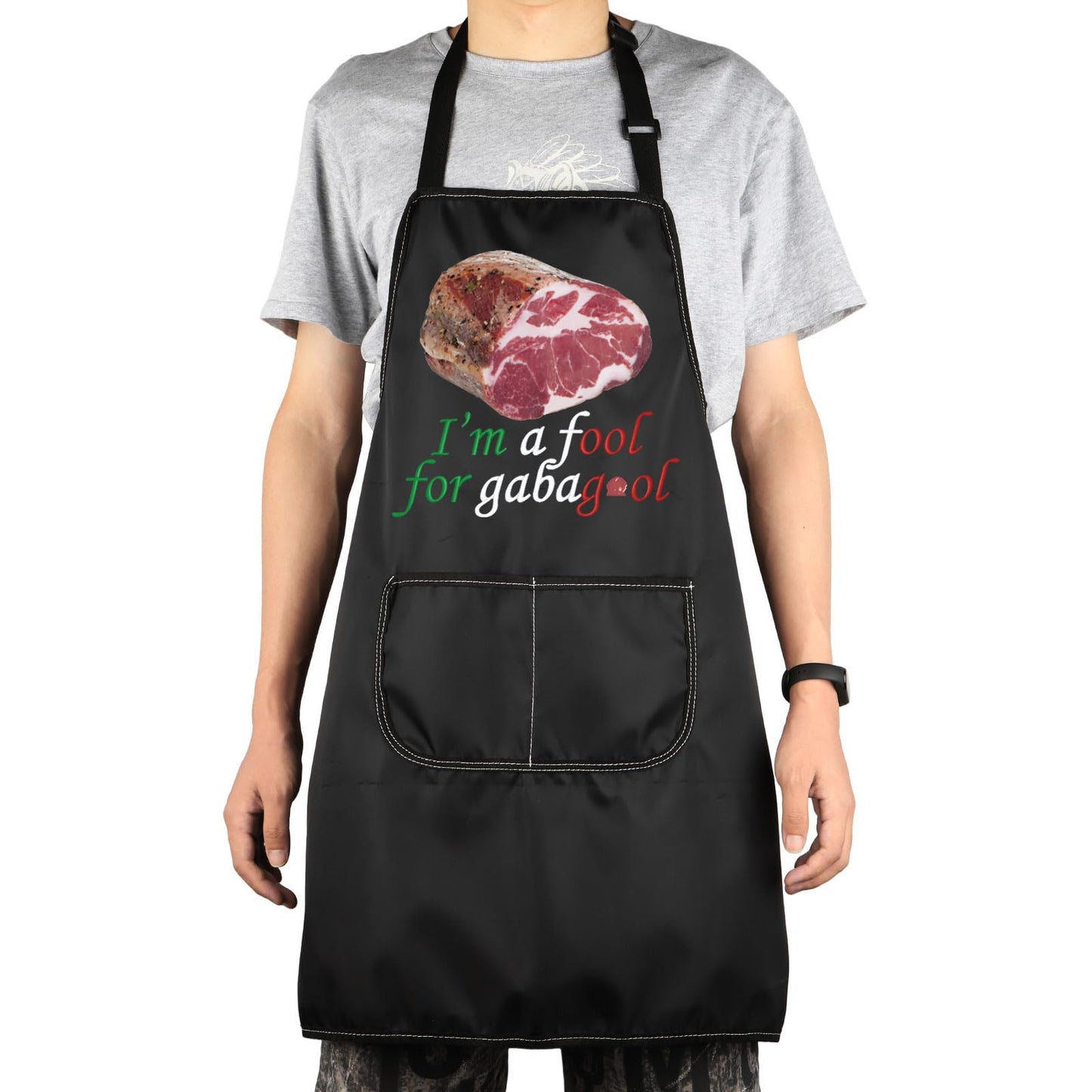 JNIAP Tony TV Show Apron Tony Gifts Tony And Duck Gifts Capicola Lover Gift Gangster Movie Apron(gabagol ap)