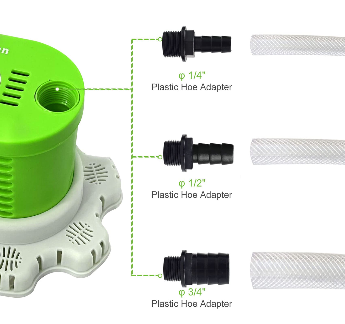 AgiiMan Pool Cover Pump Above Ground - 850 GPH Submersible Water Pump for Pool Draining