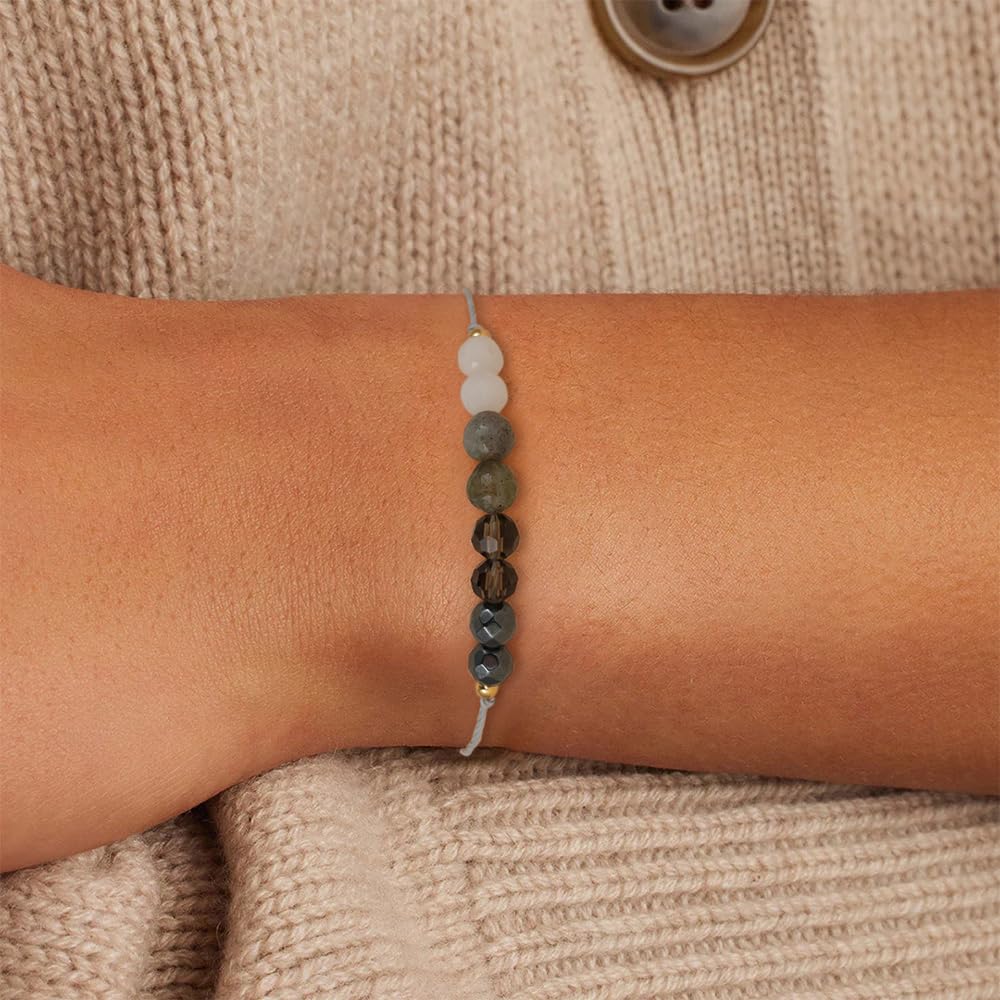 Fezodo Inspirational Encouragement Gifts for Women Men, Spiritual Crystals and Healing Stones Bracelets Chistmas Valentines day Birthday Gift for Friends Women Men (Money success)