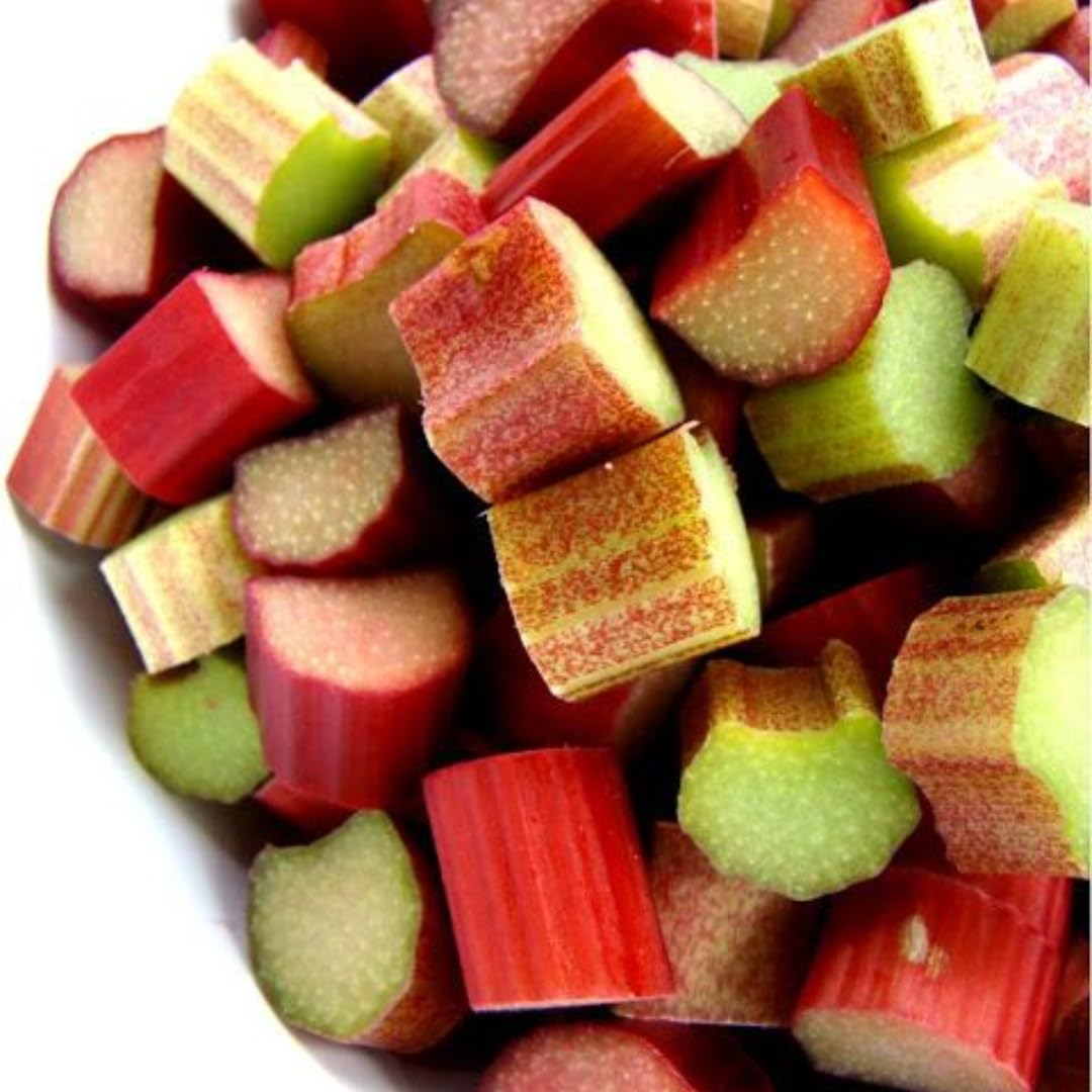 Large Rhubarb Plant Crown for Planting, Victoria Rhubarb Roots, Medium Size 5-6 Inch Crown, Live Perennial Vegetable for Home Gardens