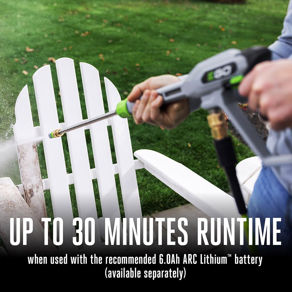 EGO Power+ Electric Pressure Washer, 2100 PSI Power Washer, Battery and Charger Not Included - HPW2100