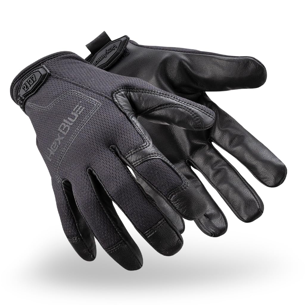 HexArmor | Law Enforcement Needlestick-Resistant Safety Work Gloves | HexBlue™ 2137 | Large