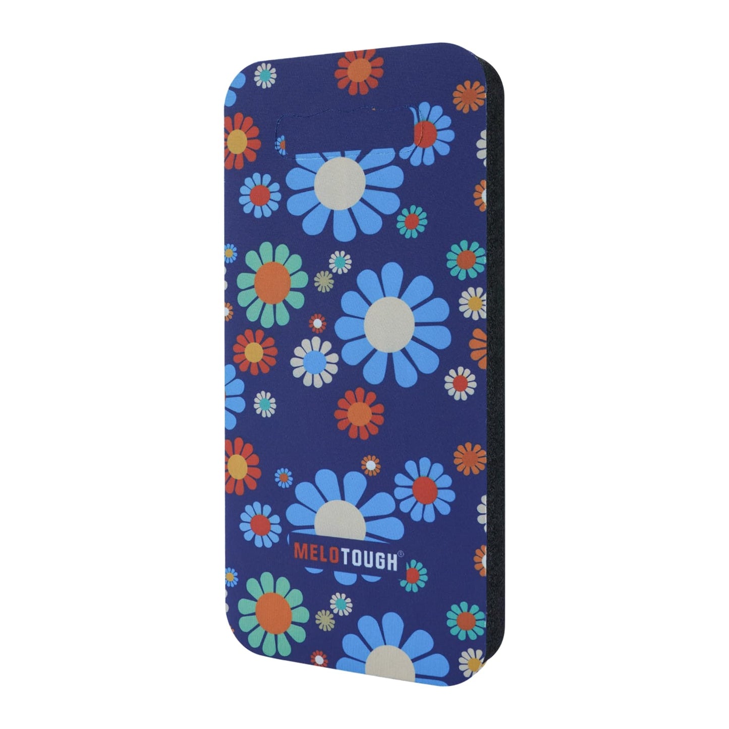 MELOTOUGH Garden Kneeling Pad, 1" Thick Soft NBR Foam Kneeling Pads for Gardening, Cleaning, Work - Lightweight & Comfortable, 15.75"x7.2" (Blue Flower)