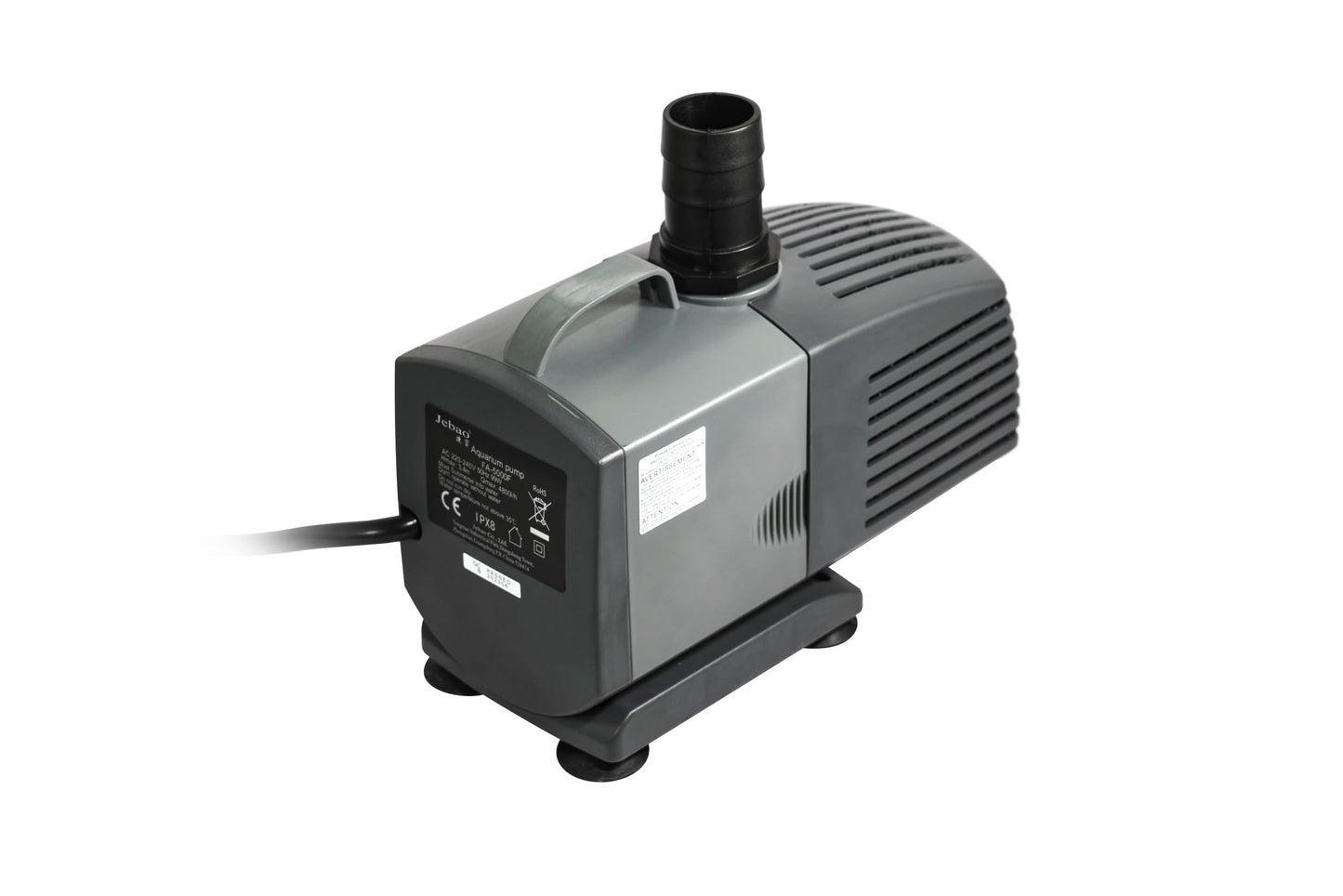 Jebao FA-5000F 1200GPH Submersible Fountain Pump for Hydroponics, Aquaponics, Waterfall, Fish Pond