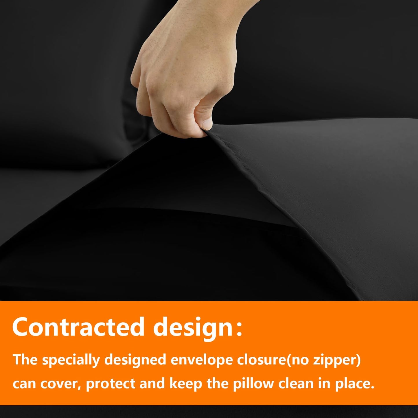 TAIMIT Twin Size Comforter Set - 5 Pieces, Bed in a Bag Bedding Sets with All Season Soft Quilted Warm Fluffy Reversible Comforter,Flat Sheet,Fitted Sheet,1 Pillow Shams,1 Pillowcases,Black