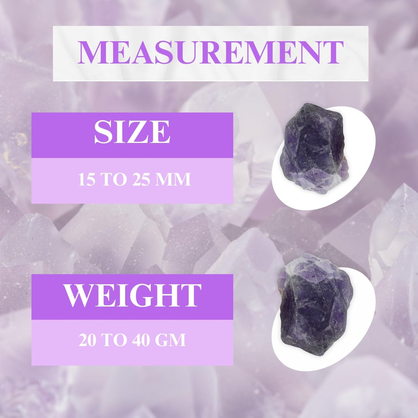 Crystals, Rocks, Jade, Crystals and Healing Stones, Witchcraft Supplies, Healing Crystals, Stones, Healing Stones, Rock Collection, Agate, Raw Stones (Amethyst, 2 Pcs)