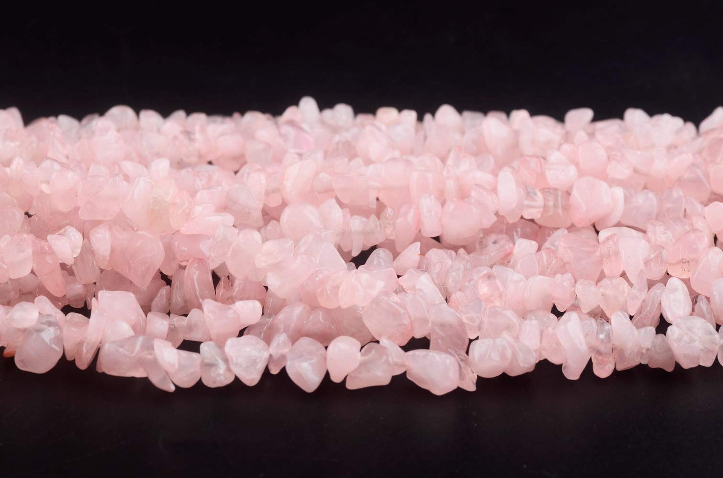 Natural Chip Stone Beads Rose Quartz 5-8mm About 400 Pieces Irregular Gemstones Healing Crystal Loose Rocks Bead Hole Drilled DIY for Bracelet Jewelry Making Crafting (5-8mm, Rose Quartz)
