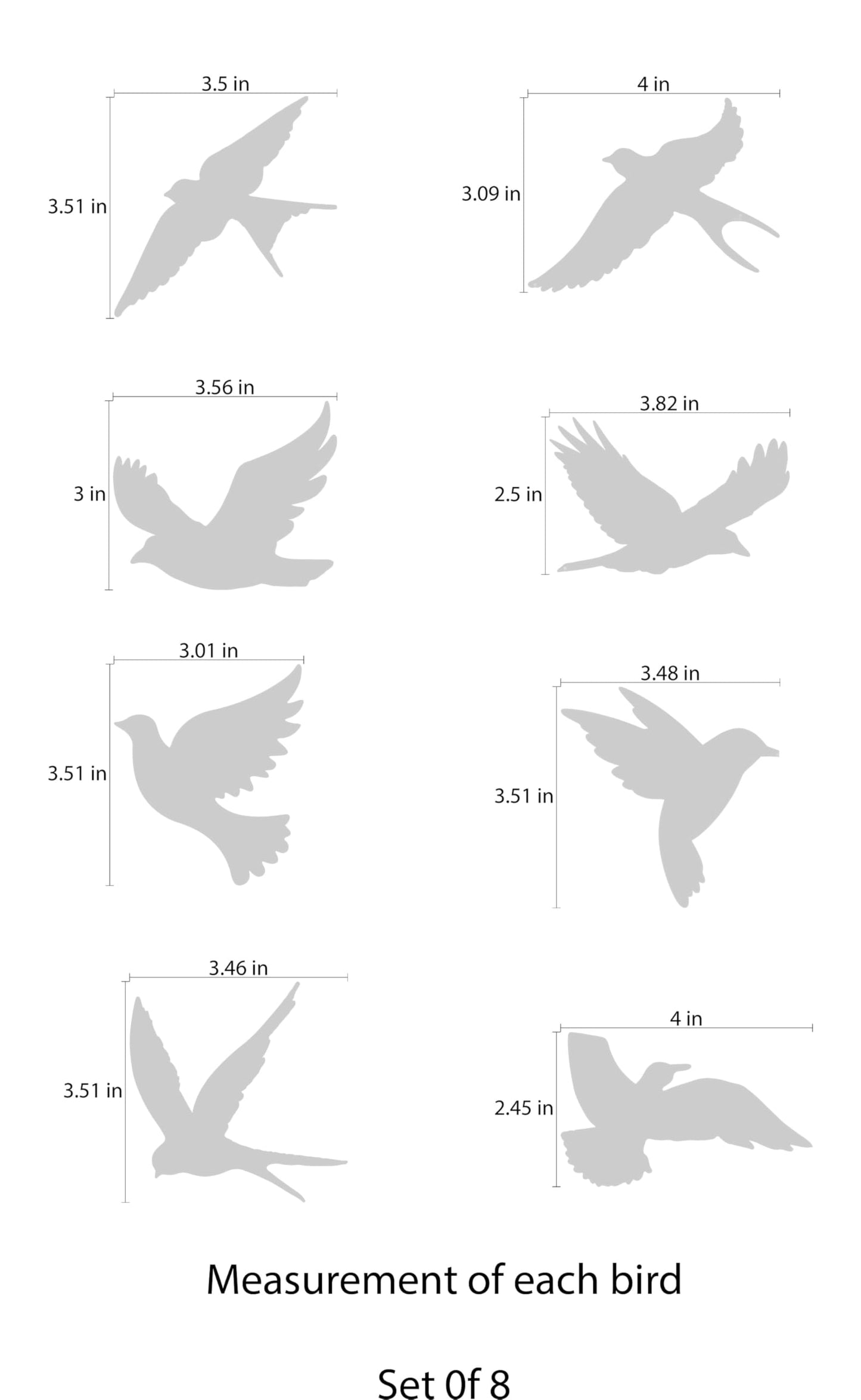 Frosted Anti-Collision Window Bird Stickers – Bird Strike Prevention Decals for Glass Doors & Windows, Clear Frosted Stickers to Protect and Save Birds from Flying into Glass AG-1972