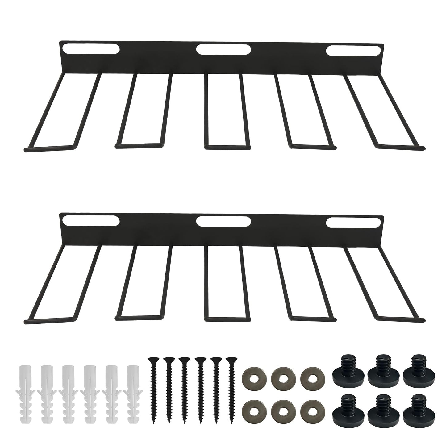 TMQZLN Resin Storage Shed Shelves Accessory,Wall Mount Tool Storage Rack with EZ Bolt Assembly for Suncast Select Outdoor Shed Models Wall Mount Tool Organizer for Hanging Lawn and Garden Tools