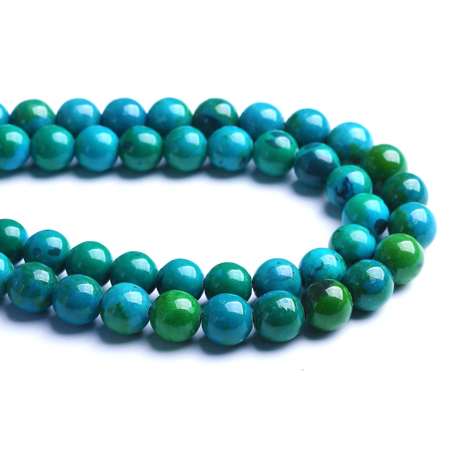 8MM 45PCS Natural Stone Phoenix Loose Beads for Jewelry Making DIY Bracelet 1 Strand