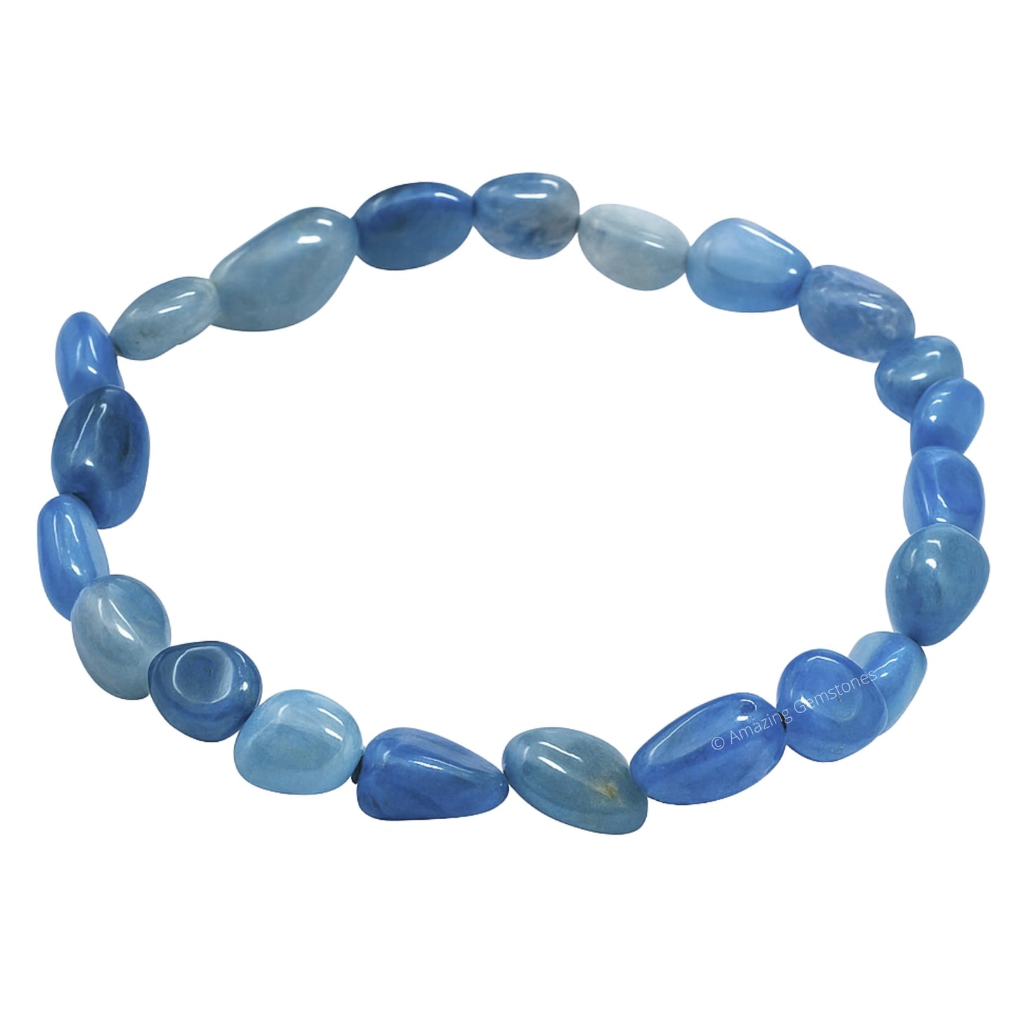 Amazing Gemstone Blue Aventurine Bracelet - Chakra Protection Mens - Aventurine Crystal Tumbled Stone Bracelet Gemstone Beaded Pulseras Para Hombres Mujer Christmas Stocking Stuffers