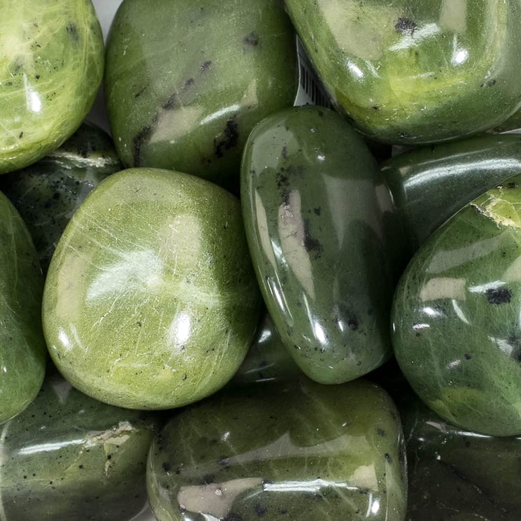 Pachamama Essentials Jade Nephrite Tumbled - Healing Stone (1)
