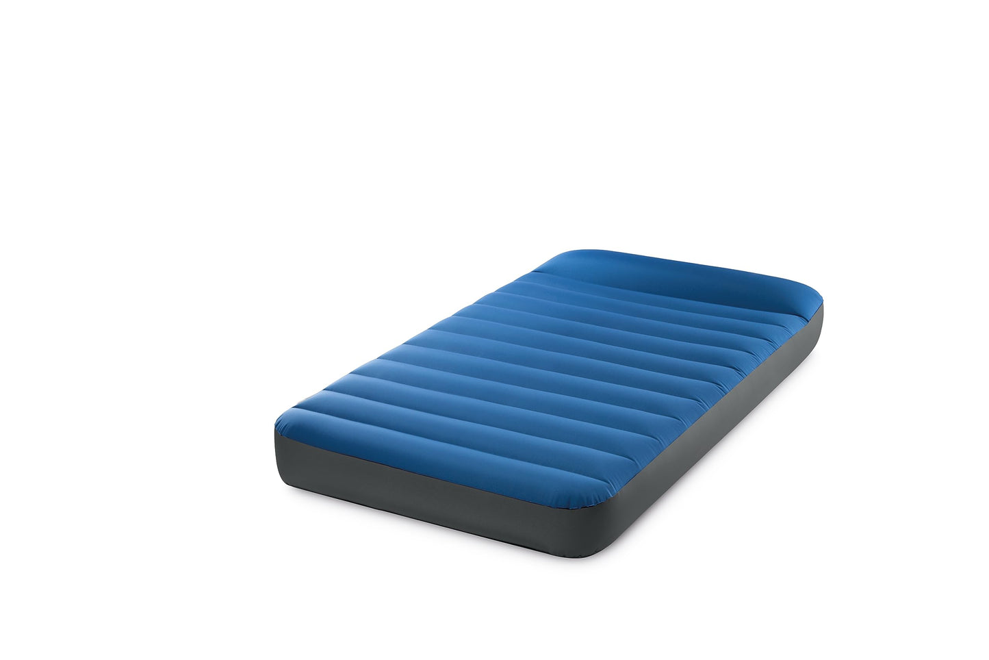 Intex 64011E TruAire TPU Luxury Camping Mattress: Fiber-Tech – Puncture-Resistant Laminate – QuickFill USB Air Pump – 300lb Weight Capacity – Twin Size