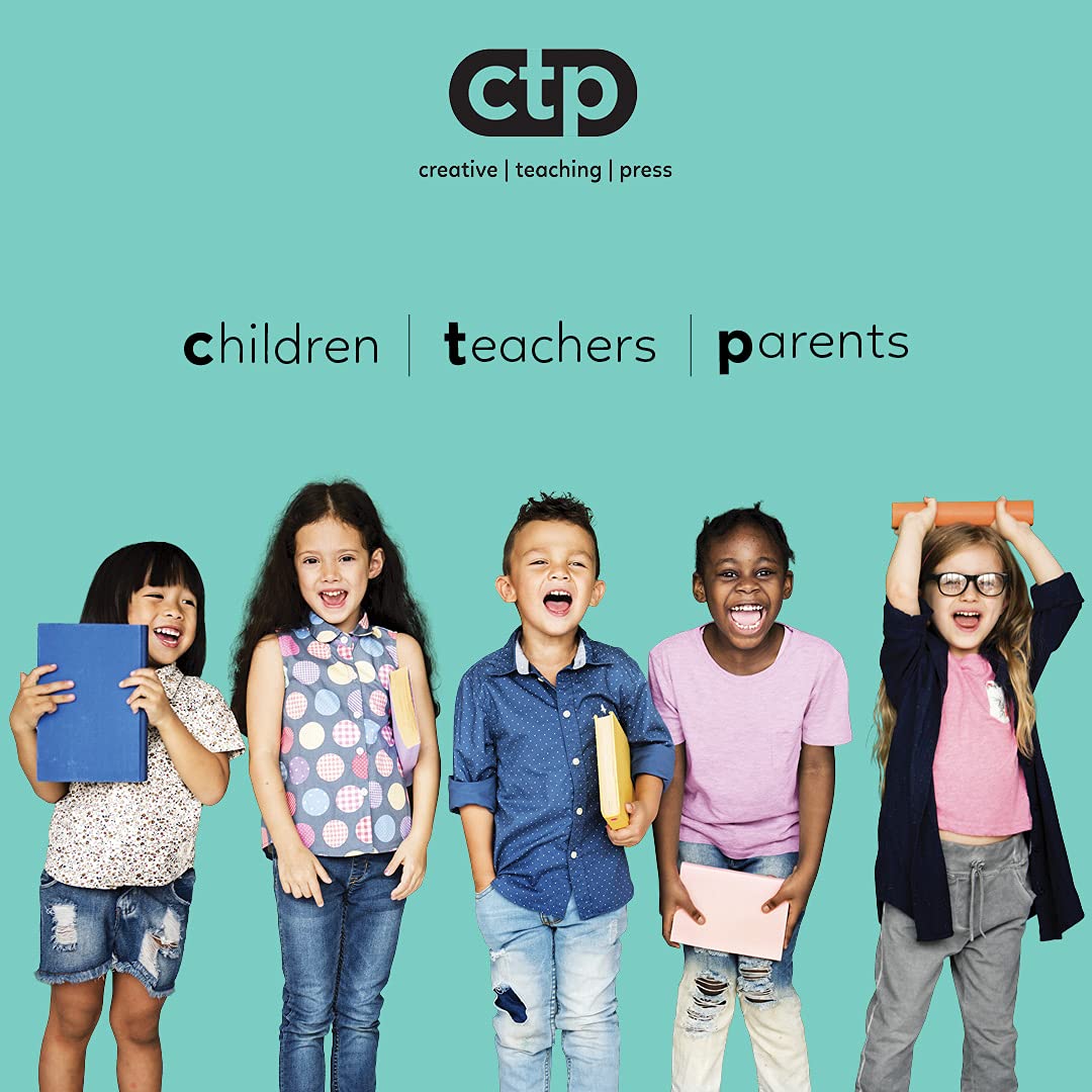 CTP Seasonal Accents 10" Cut-Outs Learning Décor Accents for Classroom (Creative Teaching Press 10816)