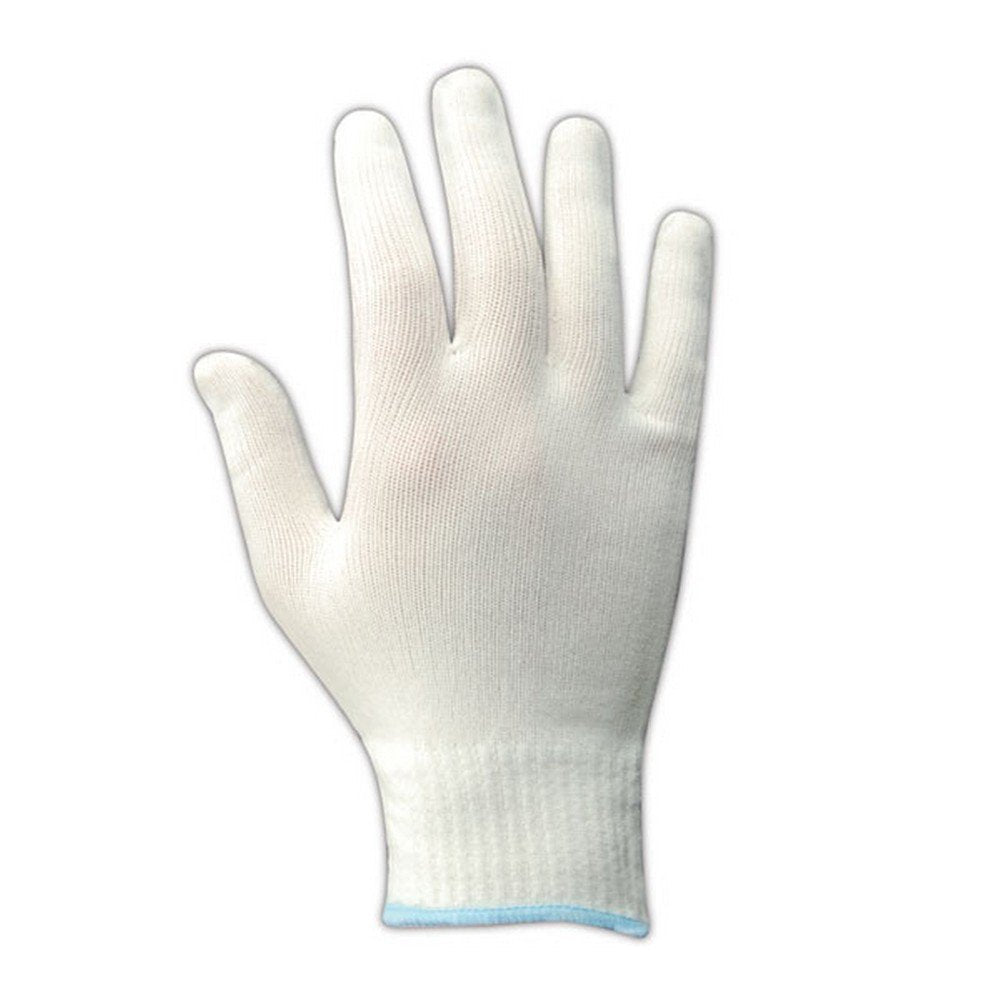 MAGID Nylon Gloves Nylon, 12 Pairs, Size Small, 31NY