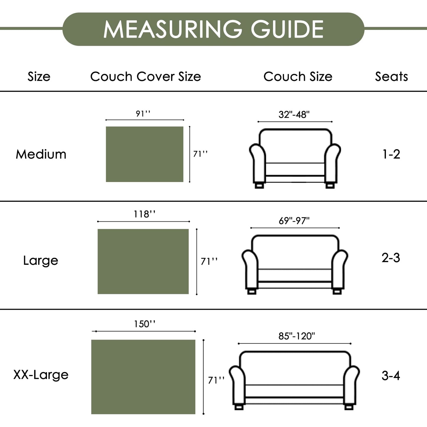 VIEWAN Couch Throw Cover- Reversible Soft Sofa Blanket-Bohemian Couch Slipcovers-Decorative Oversize Towel Protector for Pets, Kids (Large)
