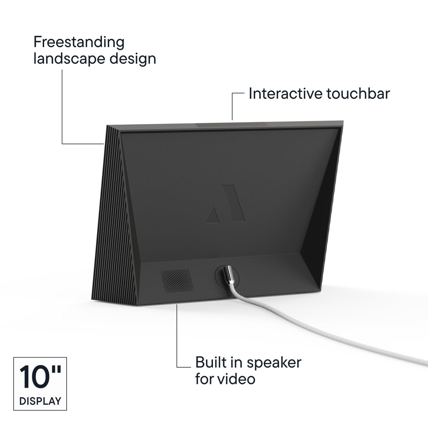 Aura Digital Picture Frame - 10.1" HD Mat Display | Wirecutter's Best Digital Frame for Gifting | Text Photos Directly to Your Frame from Anywhere | Quick & Easy Setup Over WiFi - Free App | No Fees