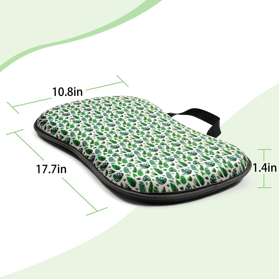 Klarg Kneeling Pads for Gardening Extra Thick Knee Pads Memory Foam Kneeling Pad for Gardening, Yoga, Exercise, Plumbing, and Automotive Work…