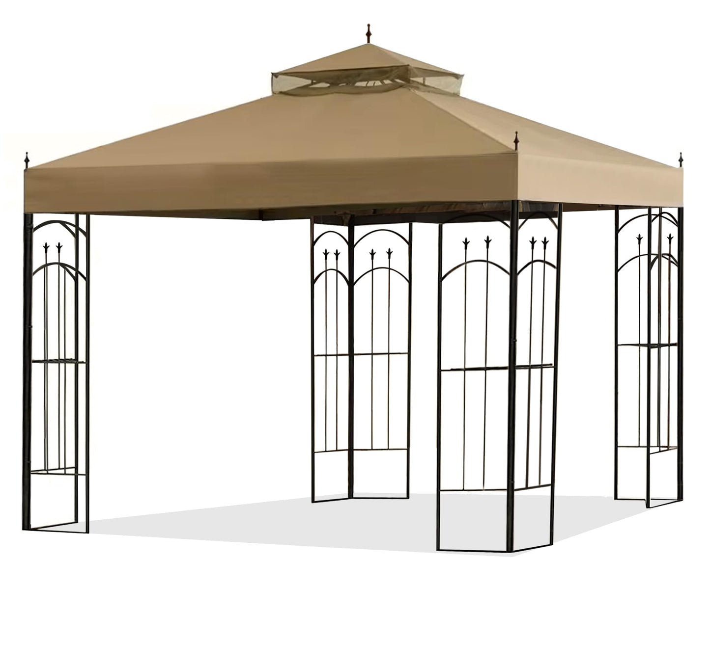 SCOCANOPY Gazebo Replacement Cover Top Fit for Winslow Gazebo (10X10 FT) Modle # L-GZ038PST-3A, (Beige)